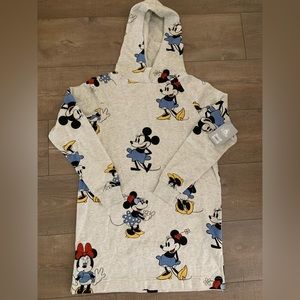 Disney women’s hoodie dress fleece lined